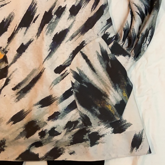 Silk tunic top! Designer brand LAMB - Picture 3 of 8